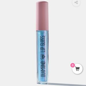 A0A Studio Diamond Lip Gloss Glacier Shimmer Blue